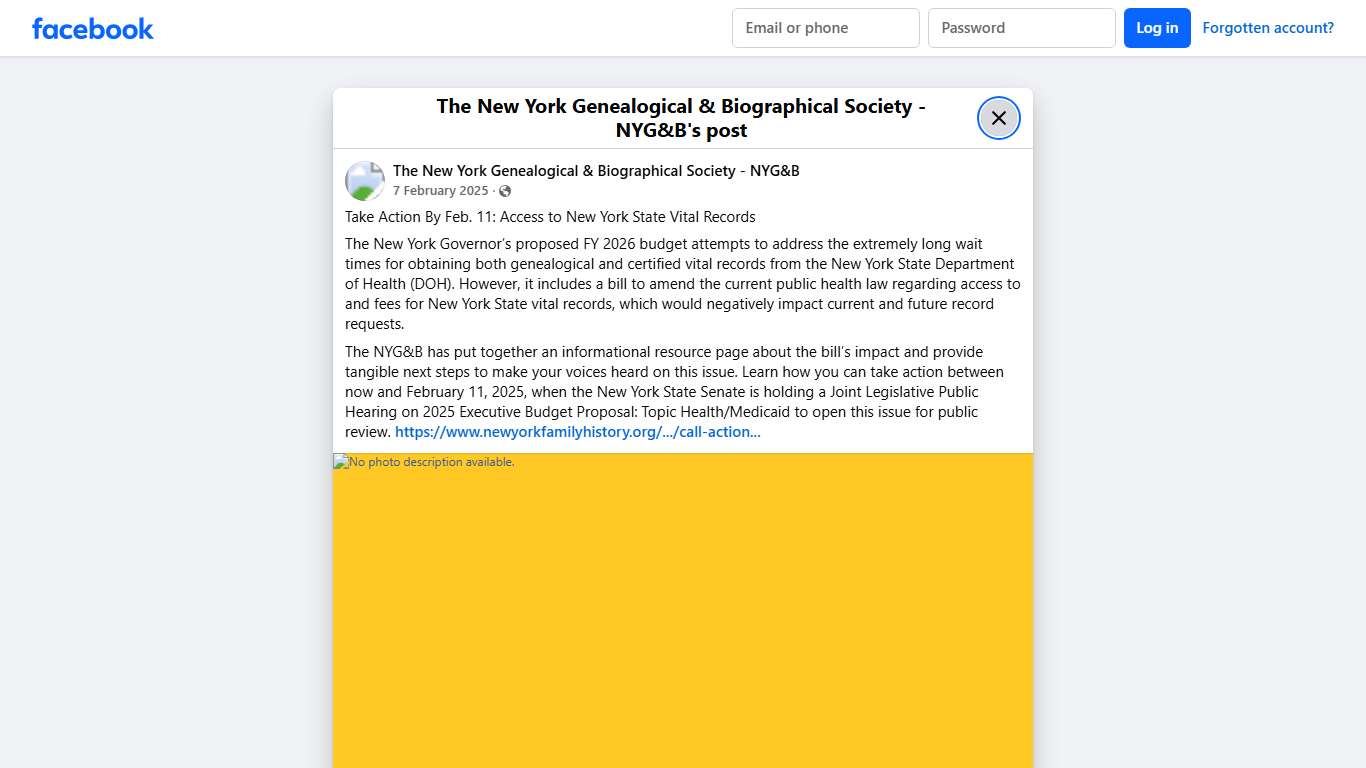 ... - The New York Genealogical & Biographical Society - NYG&B Facebook